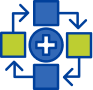 illustration representing a matrix